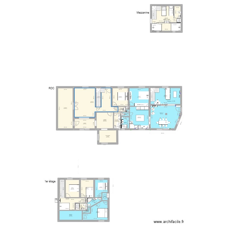 CAVALAIRE plan VF travaux V3 F. Plan de 0 pièce et 0 m2