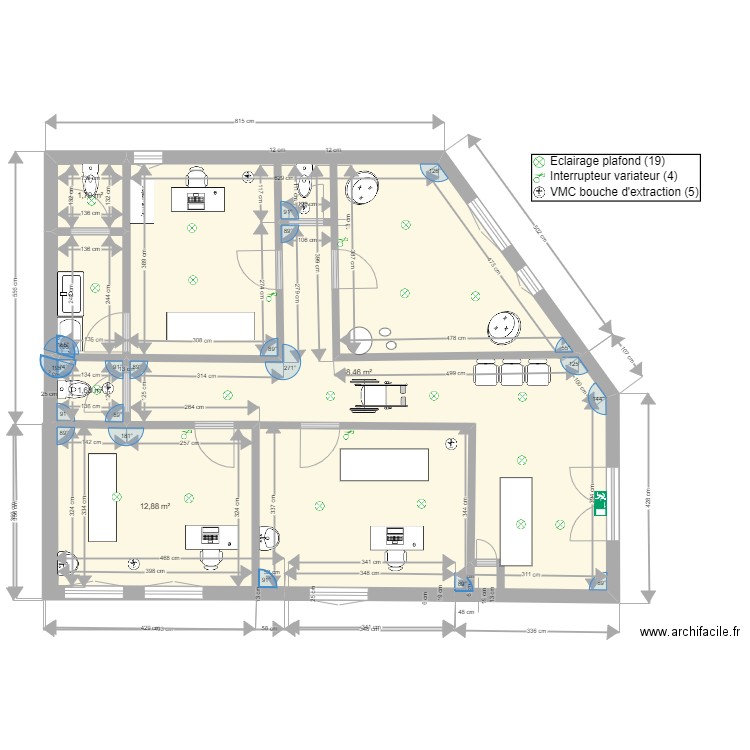 PLAN ANDROME. Plan de 0 pièce et 0 m2