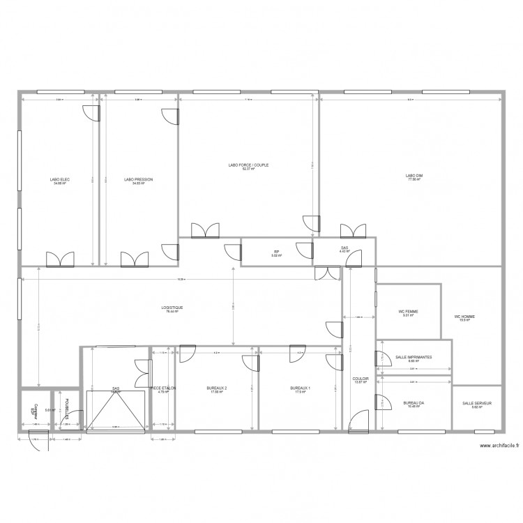 PLAN BATIMENT V2. Plan de 0 pièce et 0 m2