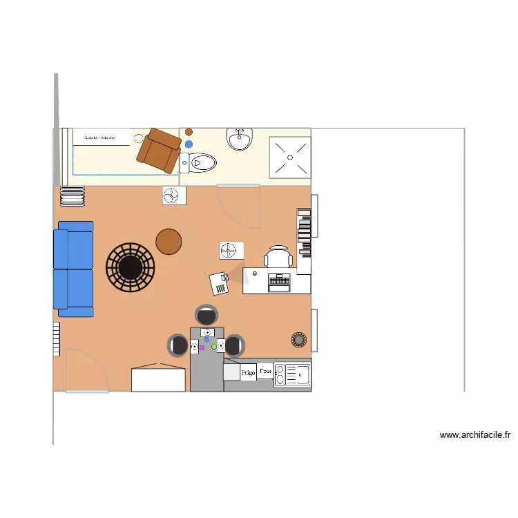 APPART ALEXIS. Plan de 