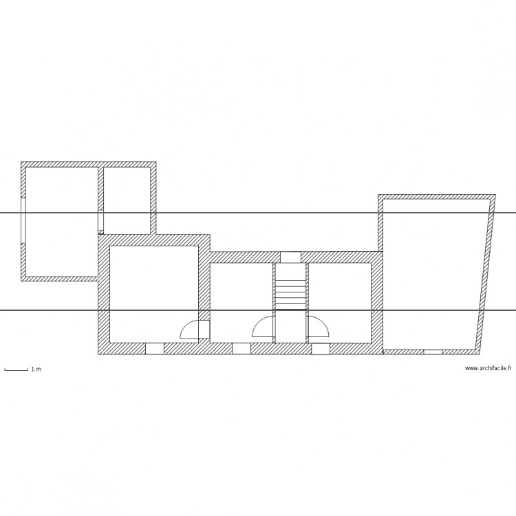 Etat des lieux  R   1  niveau. Plan de 0 pièce et 0 m2