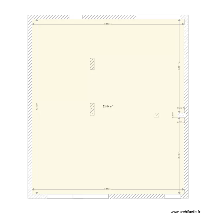 Local Manuel. Plan de 