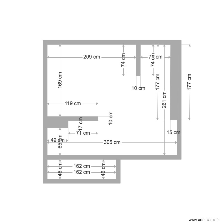 Salle de Bain Filles matrice. Plan de 0 pièce et 0 m2