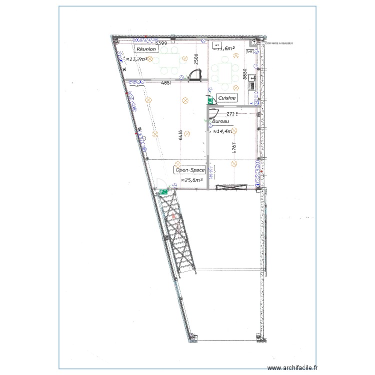 ERADIKTOU étage. Plan de 0 pièce et 0 m2