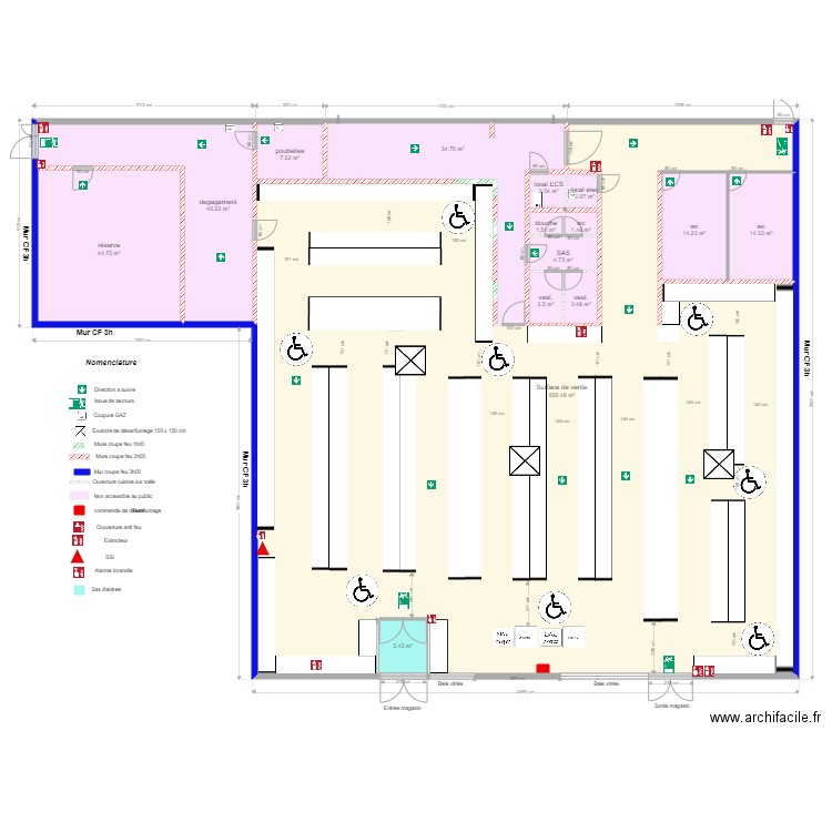 Stock privé Limay 78 après travaux. Plan de 0 pièce et 0 m2