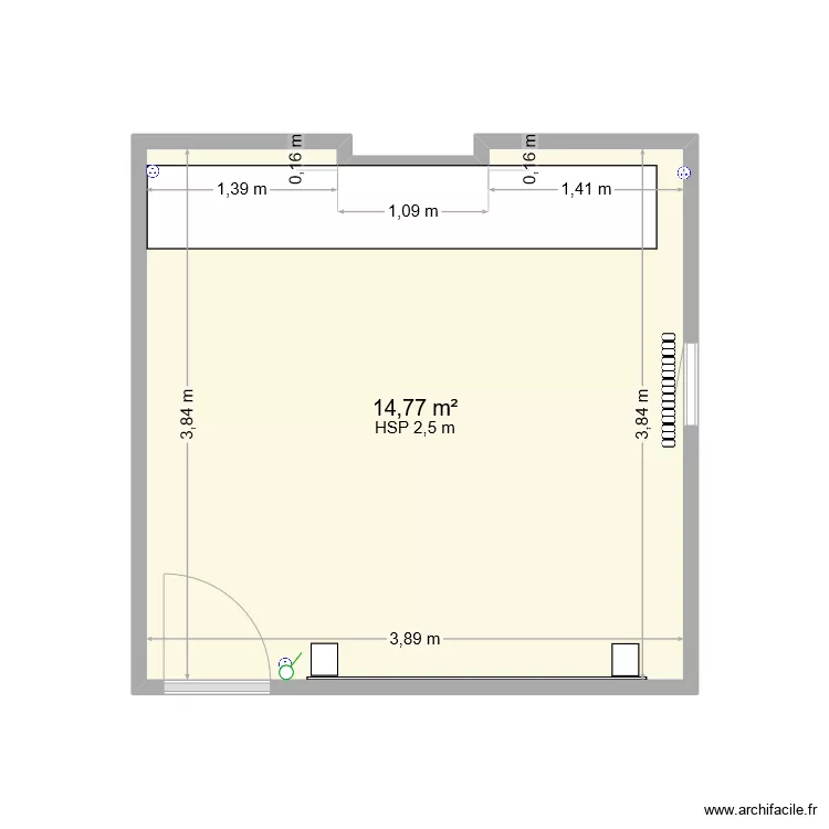 Chambre. Plan de Chambre. Plan de