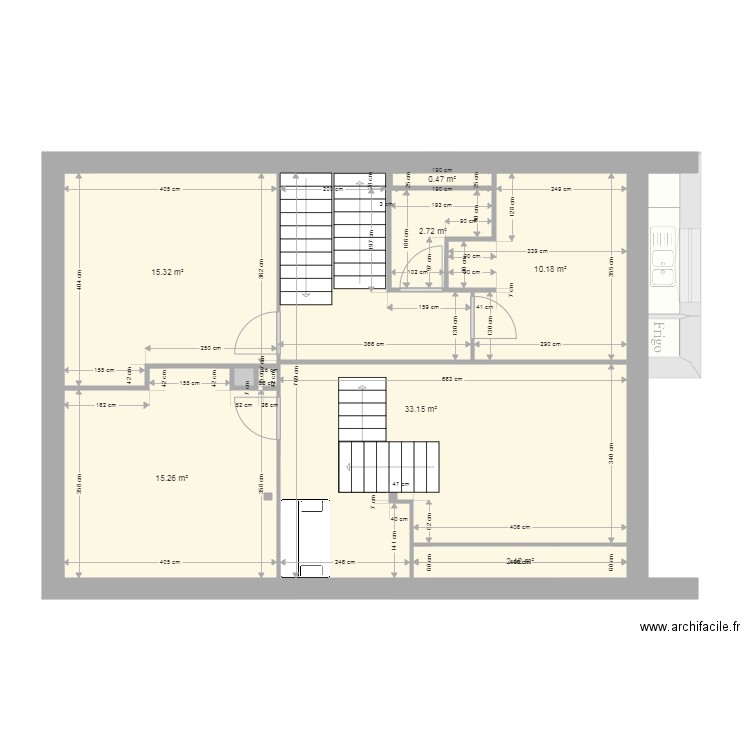 Maison PAPA et MAMAN etage futur 5. Plan de 0 pièce et 0 m2