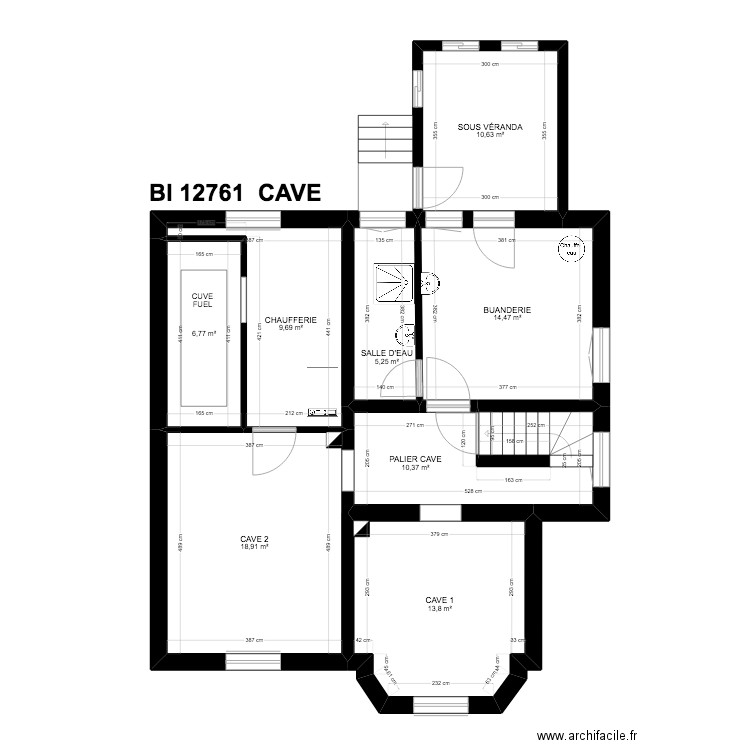 BI 12761.. Plan de 0 pièce et 0 m2