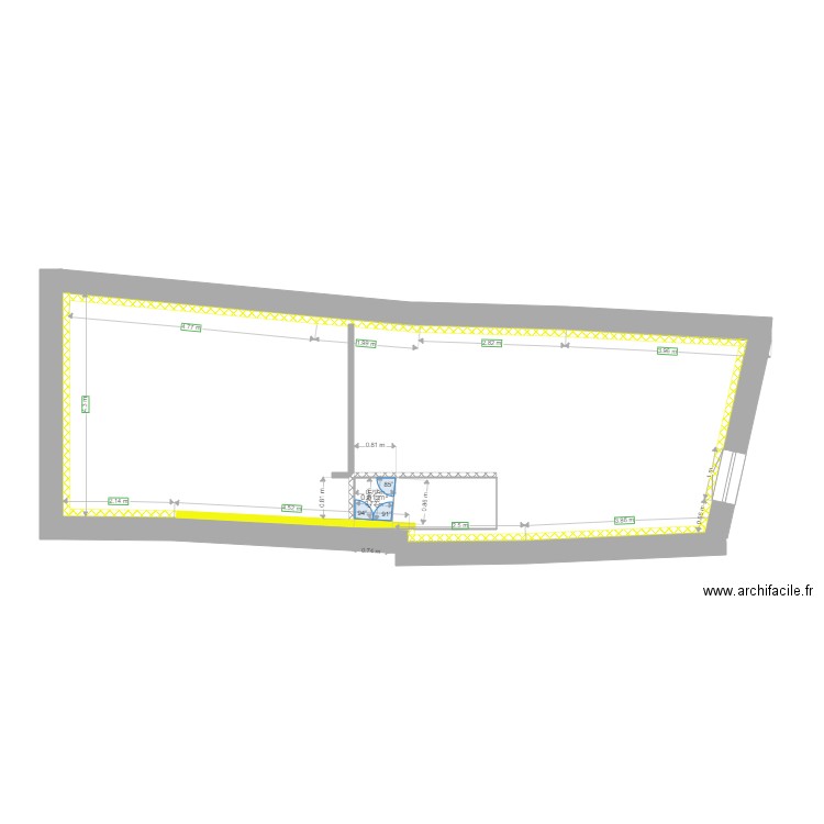 Aubière Projet2 Rdc. Plan de 0 pièce et 0 m2