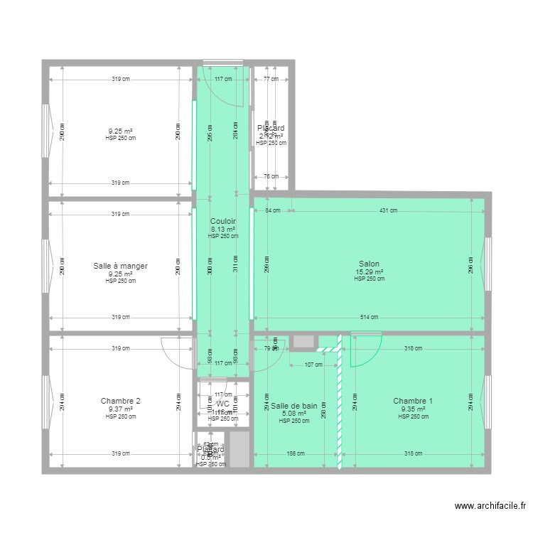 M SELVES AP. Plan de 0 pièce et 0 m2