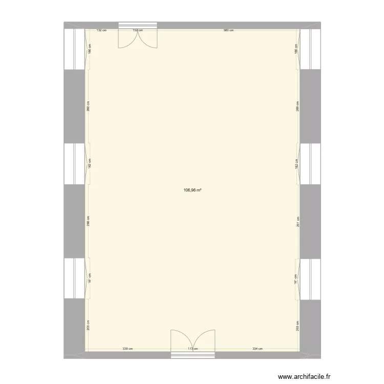 Seminaire salle. Plan de 