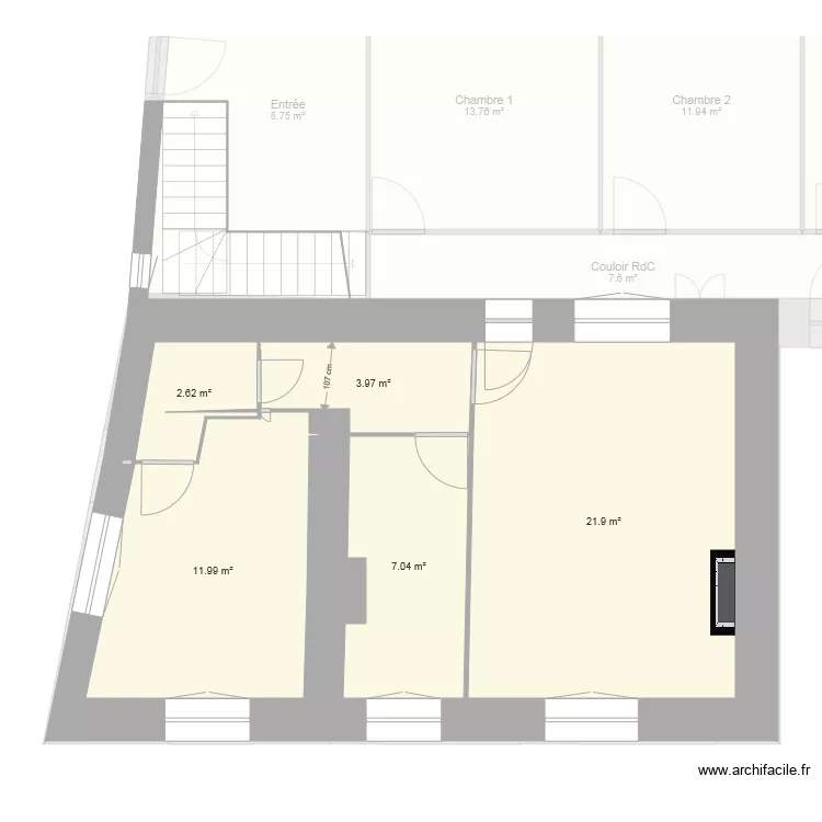 etage 04. Plan de 