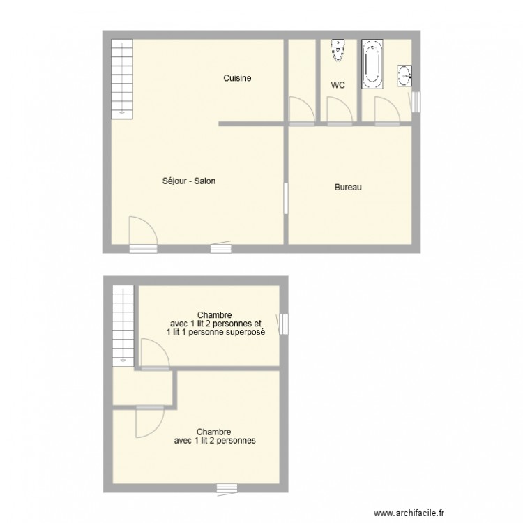 Plan gite 4089. Plan de 0 pièce et 0 m2