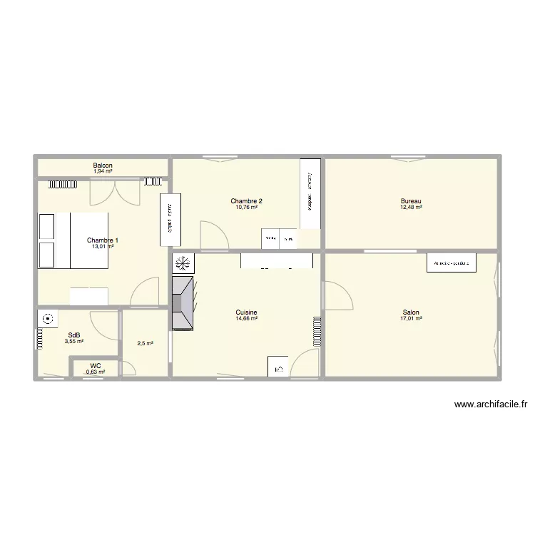 Maison (moma). Plan de Maison (moma). Plan de