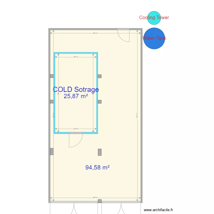 Ice Cream Plant. Plan de 