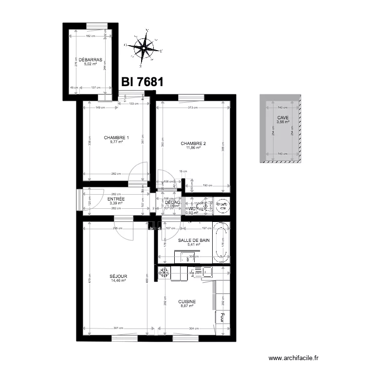 BI 7681 der. Plan de BI 7681 der. Plan de