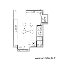 CUISINE F2 1ER ETAGE