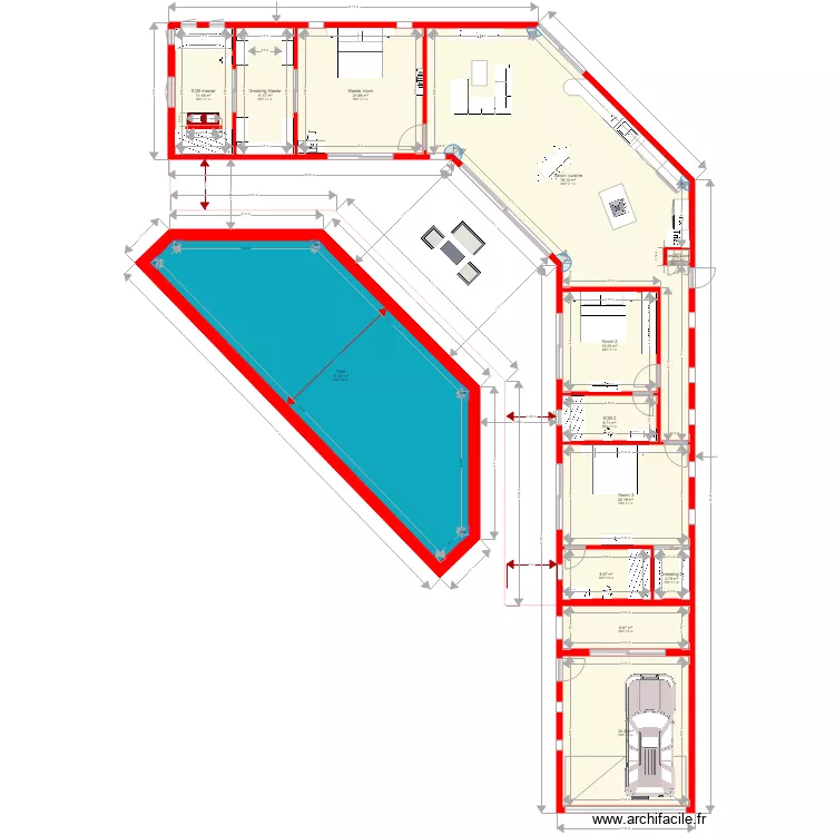 vineyard v5. Plan de 