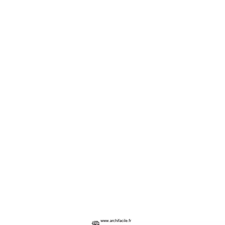 0.4  - RELEVE DE L'EXISTANT REZ DE COLLINE 1/50. Plan de 