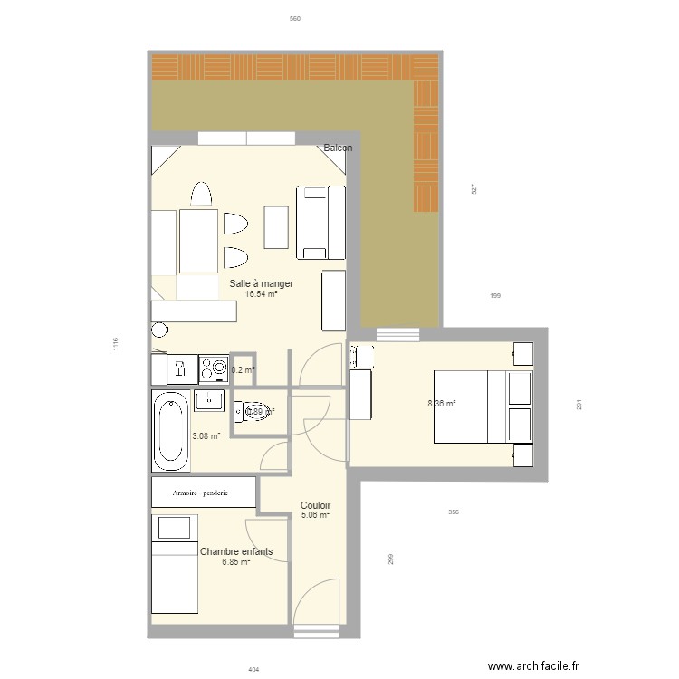 Alpe Huez Apt 804. Plan de 0 pièce et 0 m2