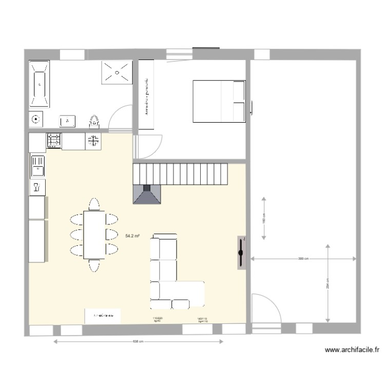 lundi petit. Plan de 0 pièce et 0 m2