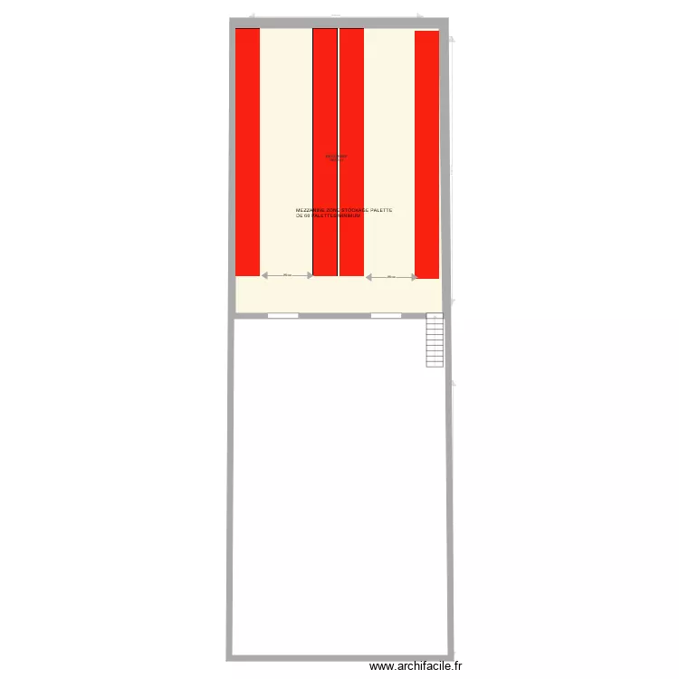 E LOGISITUQE DEPOT DRAP. Plan de 