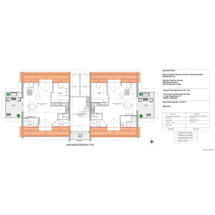 Dachgeschoss Markus Herren 1. Plan de 0 pièce et 0 m2