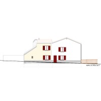 FACADE AUDIN LE TICHE EXISTANTE 
