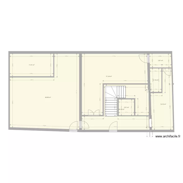 RDC B&acirc;t C . Plan de 