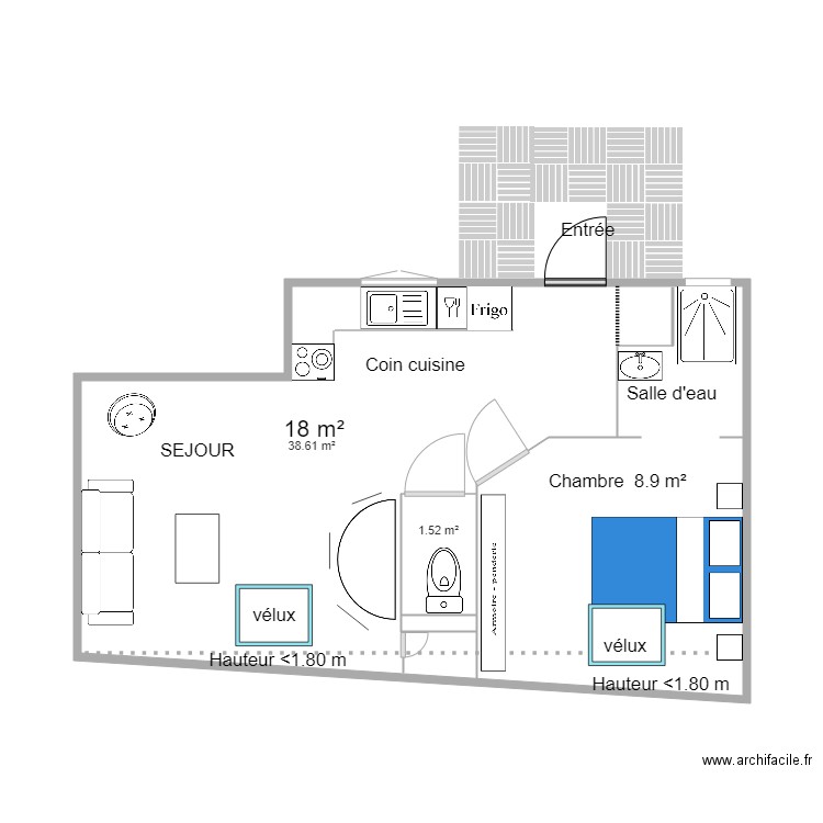 2001 DUCROT. Plan de 0 pièce et 0 m2