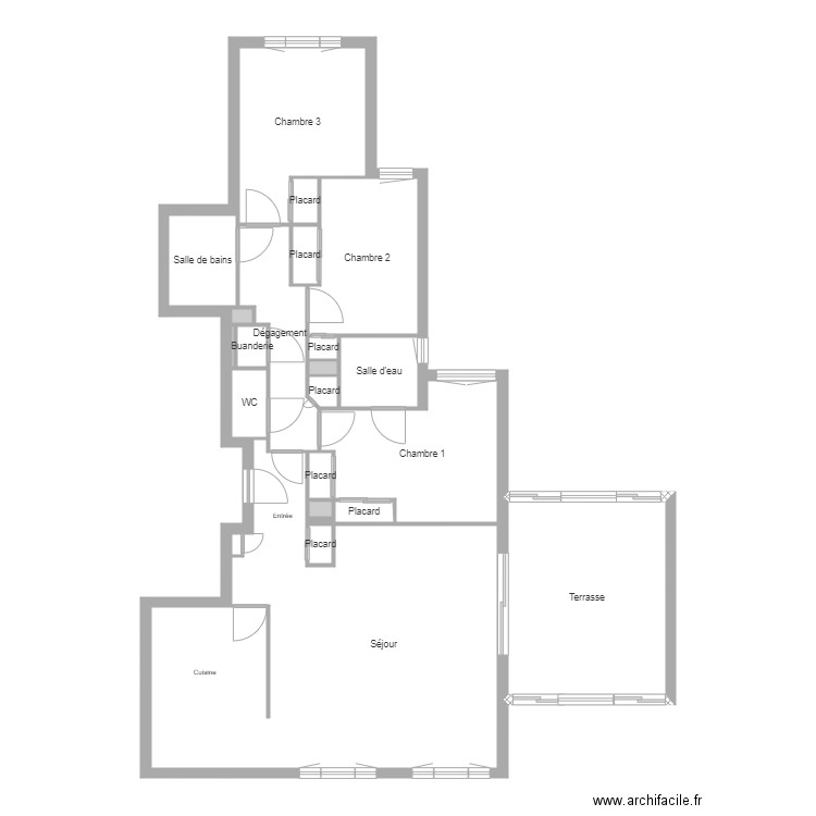 MARTIN. Plan de 23 pièces et 109 m2