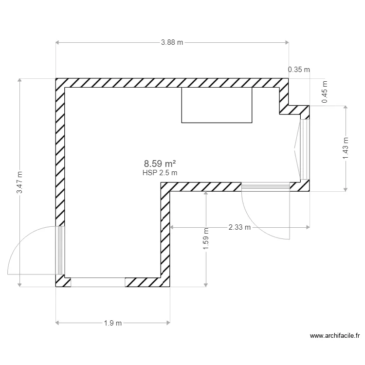 cuisine maman Romainville. Plan de 