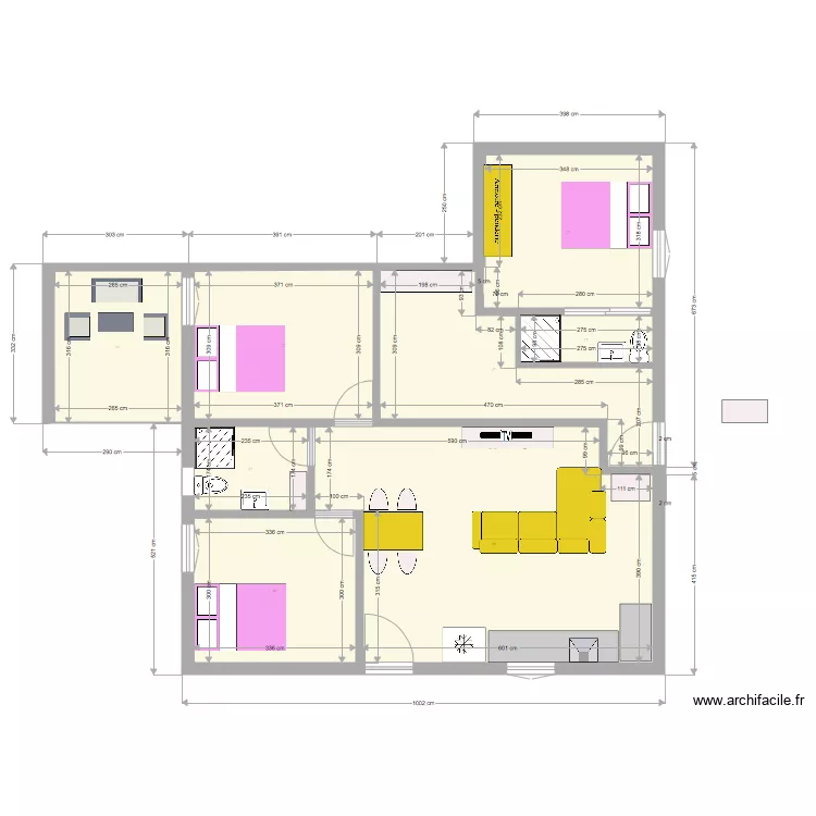 extension bas T2 et T3. Plan de extension bas T2 et T3. Plan de