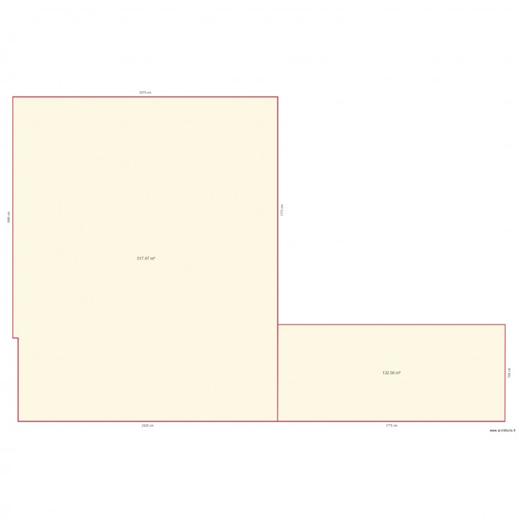 surface batie centrale à dechets. Plan de 0 pièce et 0 m2