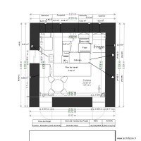 PLAN   CUISINE VUE DE FACE ELEVATION 1