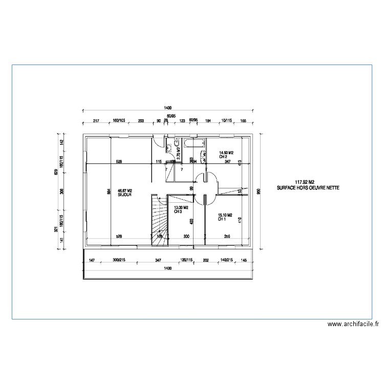 MAISON MAXIME. Plan de 0 pièce et 0 m2
