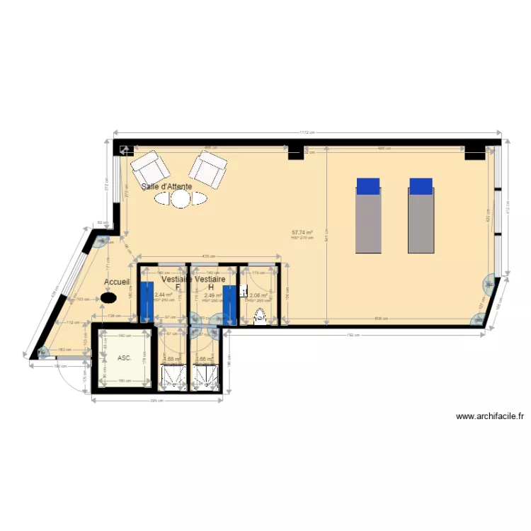 MIHA BODYTEC V4. Plan de 