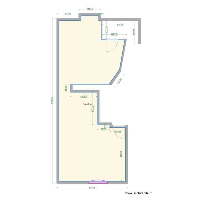 VIENNET CHAMPAGNOLE. Plan de 0 pièce et 0 m2