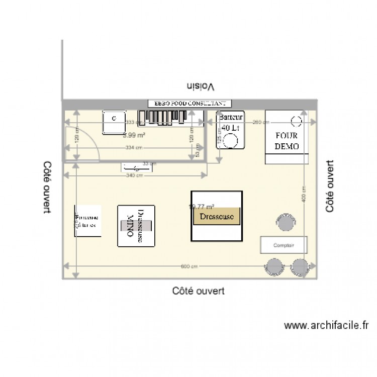 Stand Sirha. Plan de 0 pièce et 0 m2