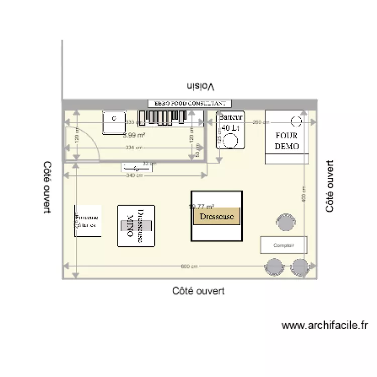 Stand Sirha. Plan de Stand Sirha. Plan de