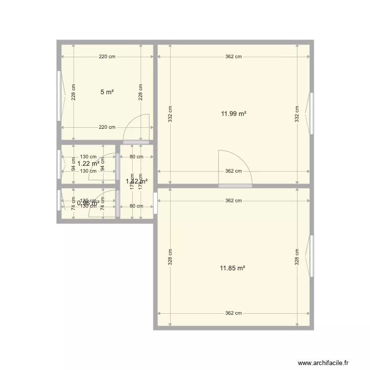 61 MOLIERE 94200 IVRY 1ER AVANT. Plan de 