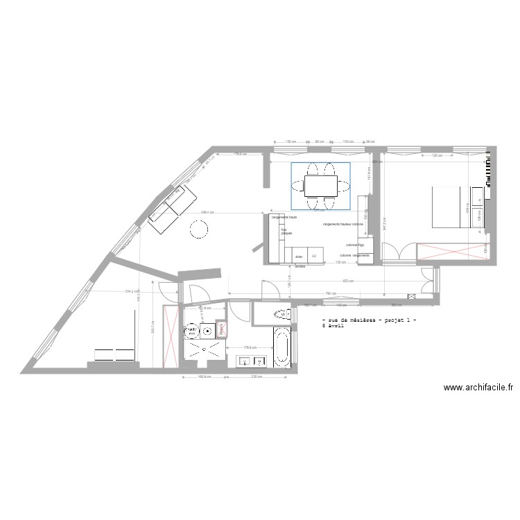 mezieres projet definitif. Plan de 0 pièce et 0 m2