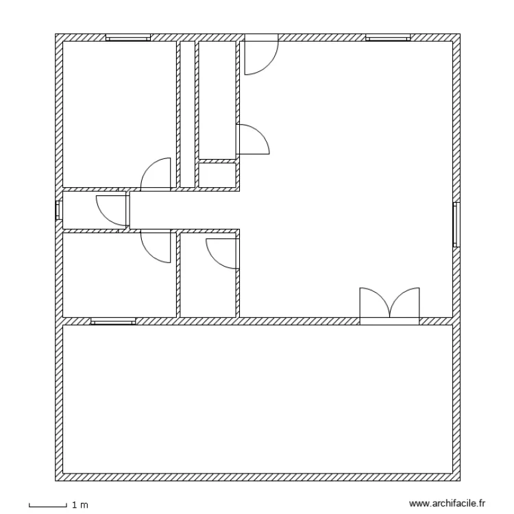 maison bois. Plan de maison bois. Plan de