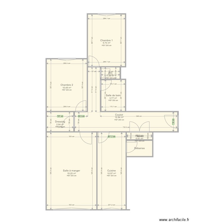foncia 5 balzac. Plan de 0 pièce et 0 m2