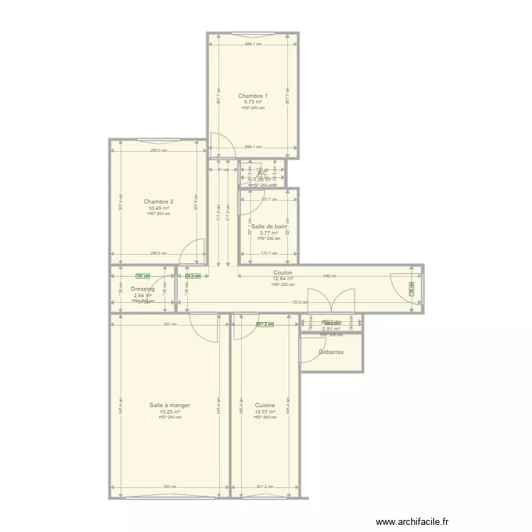 foncia 5 balzac. Plan de 