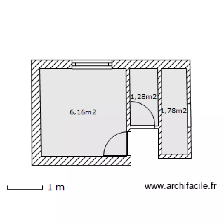 Salle de Bains WC. Plan de Salle de Bains WC. Plan de