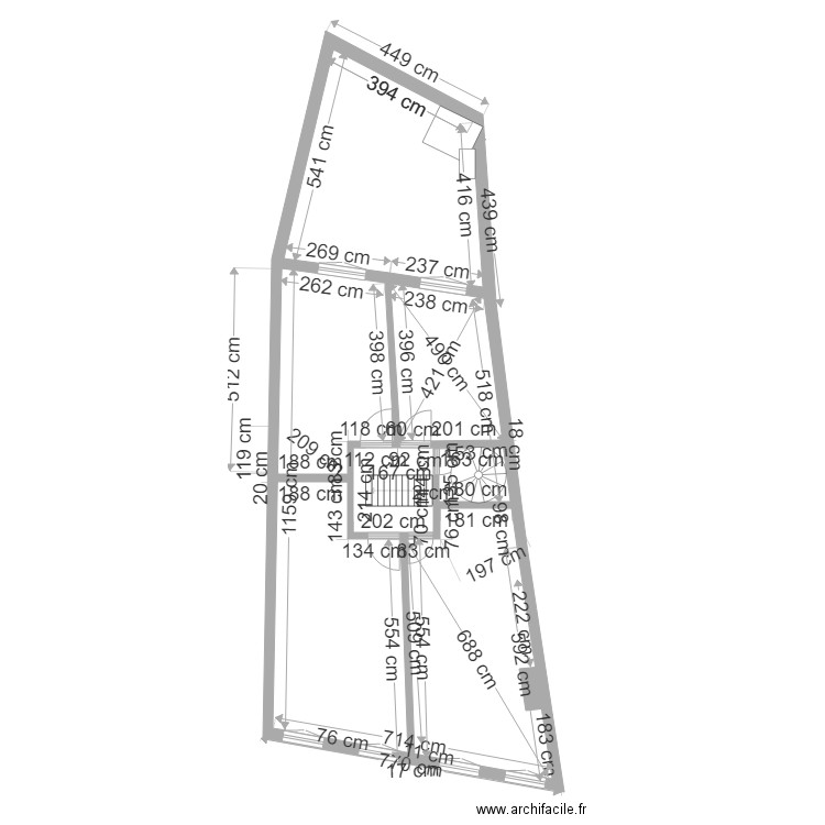 maison n1 tentative palier 10 sans  côtes . Plan de 0 pièce et 0 m2