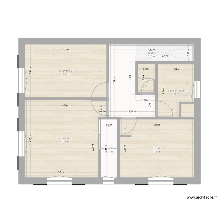 Etage. Plan de 0 pièce et 0 m2 Etage. Plan de 0 pièce et 0 m2