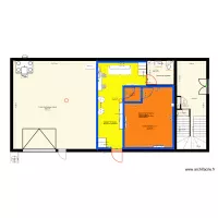 MJ music studio - lot sol et peinture rdc