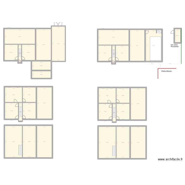Porcheresse - Grande2. Plan de 33 pièces et 671 m2